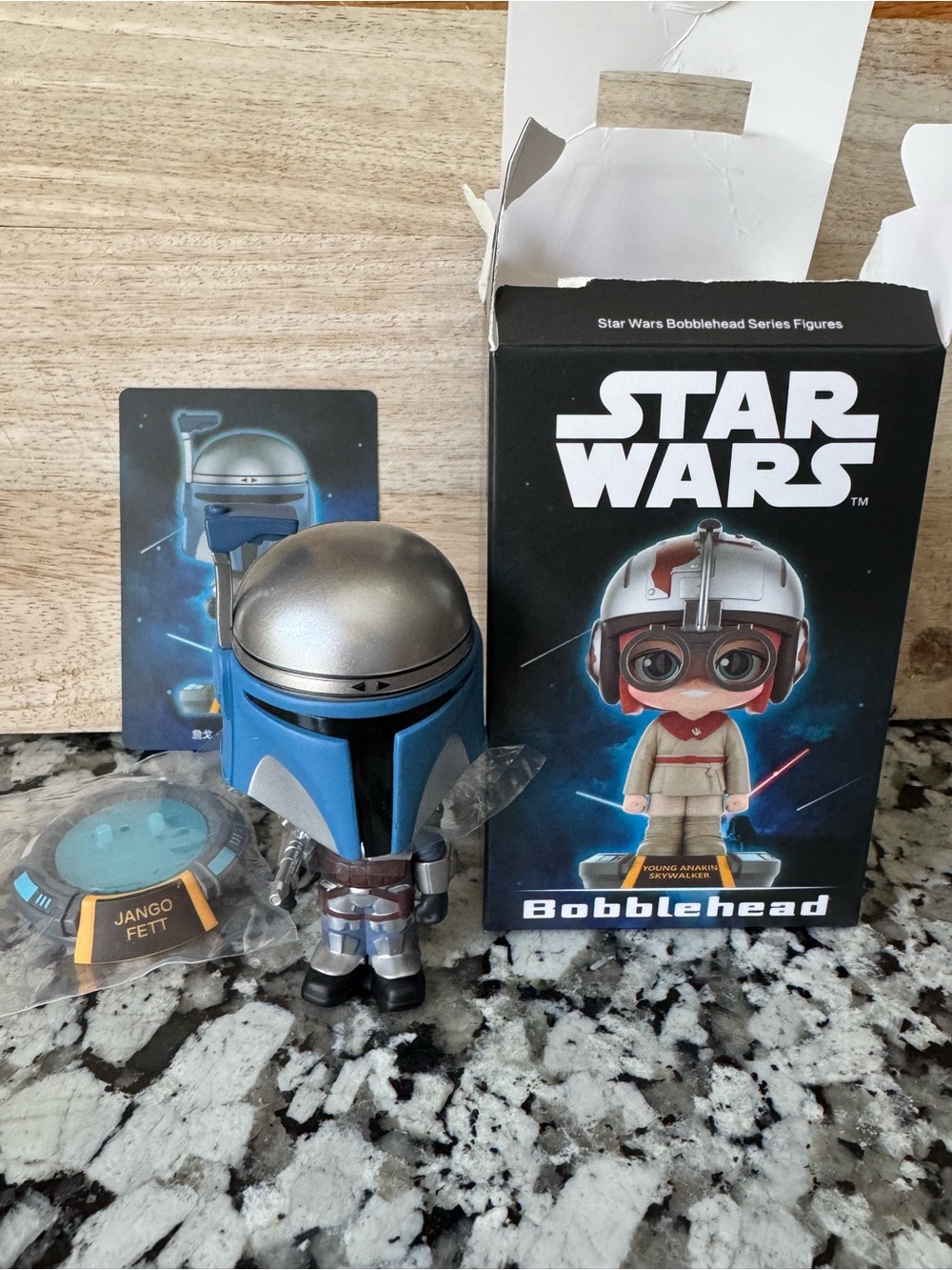 Popmart Star Wars bobblehead series Jango Fett